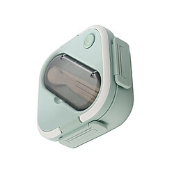 Avis Autre Vue Boîte à lunch Bento - Compartiments en plastique, compatible micro-ondes pour lécole et le travail vert