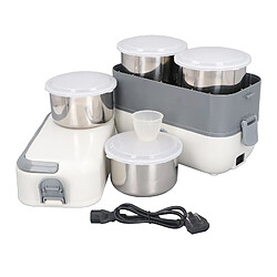 Autre Vue Boîte à lunch chauffante électrique portable 200 W avec revêtement en acier inoxydable et prise AU