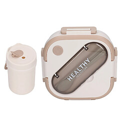 Autre Vue Boîte à lunch étanche Bento avec accessoires pour étudiants et travailleurs Abricot pas cher