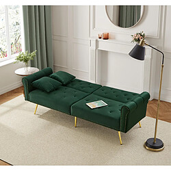 Okwish Canapé droit 2 places - Vert
