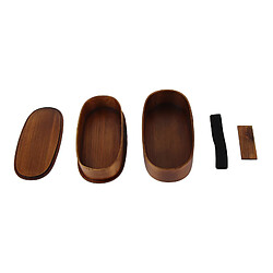 Autre Vue Boîte à lunch portable japonaise, 19 x 10 x 9,5 cm, peinte