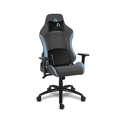 Chaise Gaming Alpha Gamer Gaia V2 Gris Foncé/Bleu