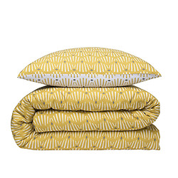 Future Home Parure de lit 2 personnes réversible en polycoton 200x200cm