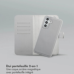 Avis Selencia Étui portefeuille amovible Olyn avec MagSafe pour Samsung Galaxy A56 - Gris