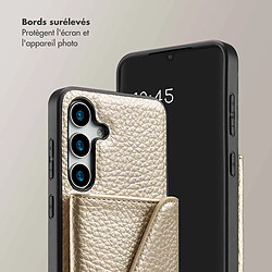 Avis Selencia Coque de télephone Sera avec cordon et porte-cartes enveloppe pour Samsung Galaxy S25 / S24 - Champagne