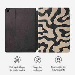 Avis Selencia Coque tablette Vivid pour Samsung Galaxy Tab A9 Plus - Art Wave Black