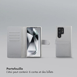 Acheter Selencia Étui portefeuille amovible Olyn avec MagSafe pour Samsung Galaxy S24 Ultra - Gris