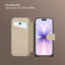 Avis Selencia Étui Riva avec MagSafe et cordon de téléphone pour Apple iPhone 17 - Beige