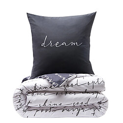 Future Home Parure de lit 2 personnes en microfibre 240x220cm