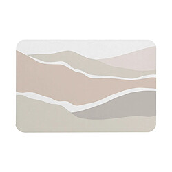 Guy Levasseur Tapis de bain diatomite à motif 39x60cm