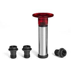 Chef & Sommelier Aero - Pompe à vide avec 3 bouchons