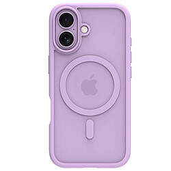DBRAMANTE1928 Coque MagSafe pour iPhone 17 Grenen Antichoc Certifié GRS Violet