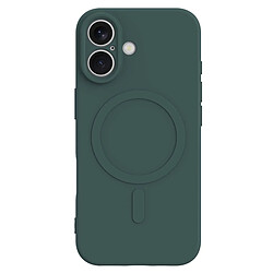 Justincase JUST IN CASE Coque MagSafe pour iPhone 17 en TPU Ultra Durable Série Kickcase Vert foncé