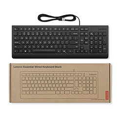 Avis Lenovo Essential Wired Keyboard - Noir