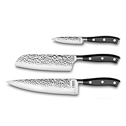 Sabatier Trompette Carbon - Set de 3 couteaux de cuisine
