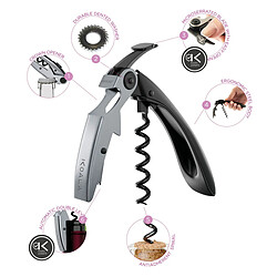 Koala Big Tech Inox - Tire-bouchon premium pas cher
