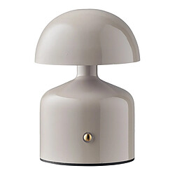 Seven Design Lampe à Poser Aulla, Gris, Métal, 10x10x13,5 cm