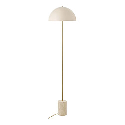 EPIKASA Lampadaire Sheffield, Beige, Métal, 40x40x155 cm