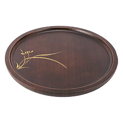 Autre Vue Plateau de service en bambou pour thé et en-cas - Un accessoire de cuisine idéal