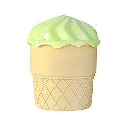 Autre Vue Moule à glaçons portable en silicone en forme de crème glacée, idéal pour rafraîchir cocktails, whisky et café.