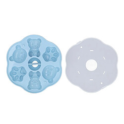 Autre Vue Moule alimentaire en silicone - Adorable moule à gelée, glaçons, gâteaux, puddings en forme de patte dours ou de chat