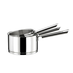 Cuisinox Elysée - Série de 3 casseroles 16/18/20cm inox