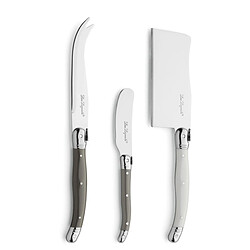 Amefa Tradition - Coffret 3 couvert de service à fromage Couleurs mixées