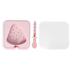 Autre Vue Moules à glaces, glaces et cakesickles réutilisables et empilables en silicone avec couvercle et bâtonnet