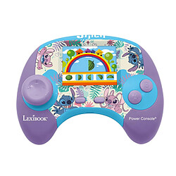 Lexibook Console de jeux éducative Stitch avec 100 activités (EN/IT)