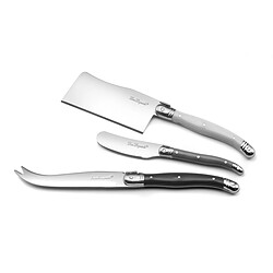 Amefa Tradition - Coffret 3 couvert de service à fromage Couleurs mixées