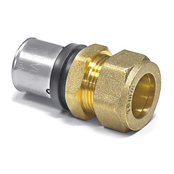 boni-shop Raccord Pressfitting Cuivre 32mm, Transition Multicouche, Eau Potable