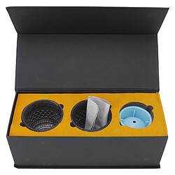 Autre Vue Ensemble de verres à whisky avec bac à glaçons ronds – Idéal pour cocktails, whiskies et boissons