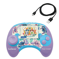 Lexibook Console de jeux éducative Stitch avec 100 activités (EN/IT)