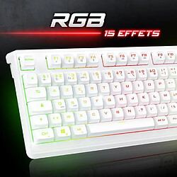 Spirit of gamer Elite K60 - Blanc pas cher