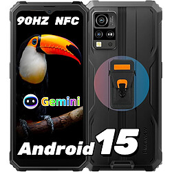 Smartphone robuste Blackview BV4800 SE, Android 15, 12 Go de RAM + 64 Go de ROM