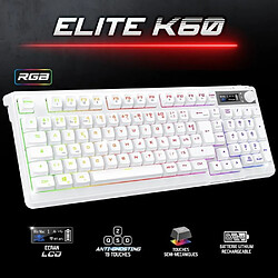 Spirit of gamer Elite K60 - Blanc