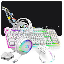 Pack Gaming 5 en 1 MOBA Battle Royale Artic pour Switch, PS5, PS4, MAC et XB1