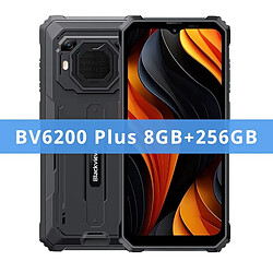 Téléphone robuste Blackview BV6200Plus, Android 15, batterie de 11 000 mAh, 24 Go + 256 Go/2 To