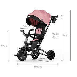 Tricycle Qplay Nova Niello Rose