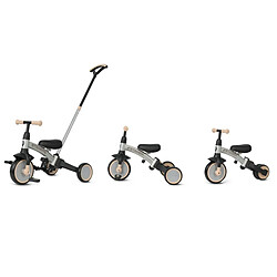 Tricycle Qplay Stager 3-en-1 Argent