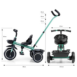 Avis Tricycle Milly Mally Axel Vert Foncé
