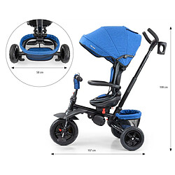 Tricycle Milly Mally Stanley Marine/Noir