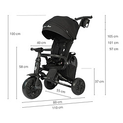 Acheter Tricycle Qplay Nova Max Noir