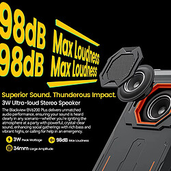 Téléphone robuste Blackview BV6200Plus, Android 15, batterie de 11 000 mAh, 24 Go + 256 Go/2 To