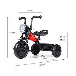 Avis Tricycle Qplay Triduro Rouge