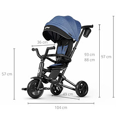 Acheter Tricycle Qplay Nova Niello Bleu