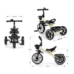 Avis Tricycle Milly Mally Bobby Beige Foncé