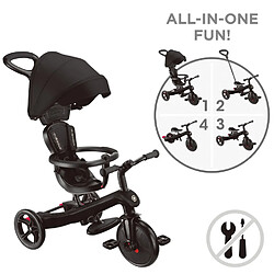 Globber Trike explorer V2 4 en 1 noir