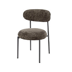 Avis Lisa Design Adelia - lot de 2 chaises - pieds en métal - en tissu texturé