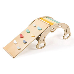 Elineli Balançoire Montessori 5 en 1 - Orange